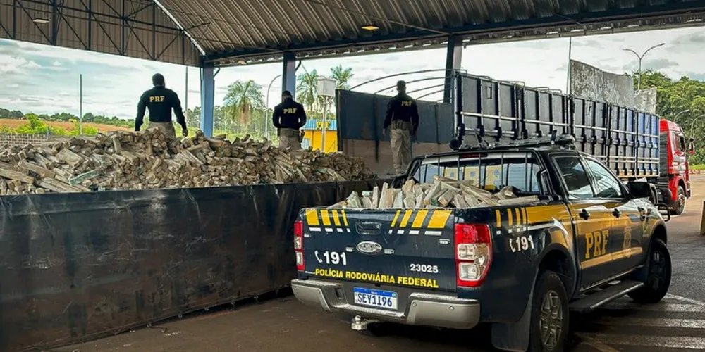 A droga mais apreendida foi a maconha e seus derivados (200 toneladas)