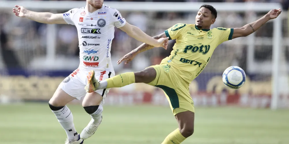 Partida terminou empatada, em 1X1