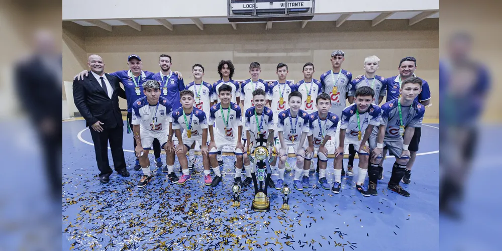 Final aconteceu no Ginásio Oscar Pereira, em Ponta Grossa