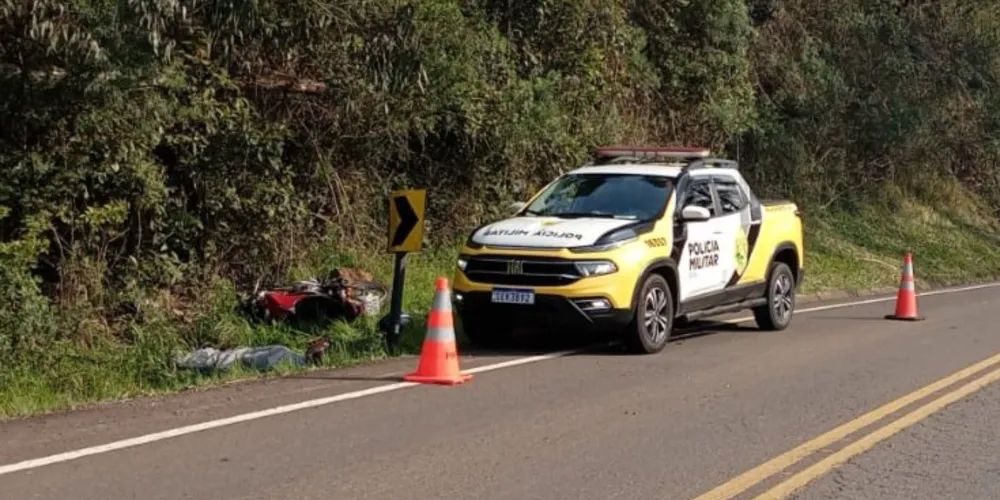 Ocorrência foi registrada no KM 141 da rodovia