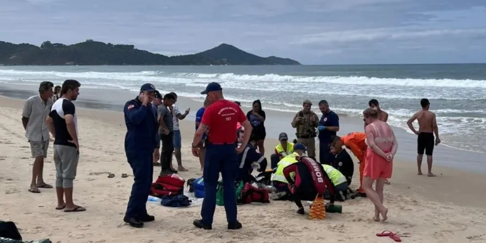 Ocorrência aconteceu na Praia de Mariscal