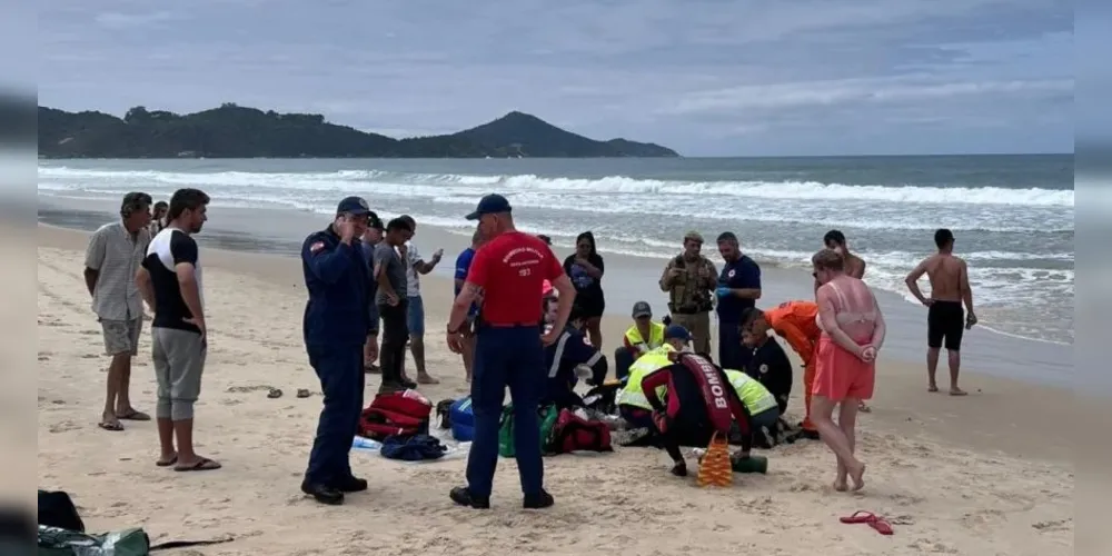 Ocorrência aconteceu na Praia de Mariscal