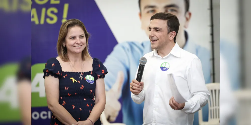 Liliane Chociai (PSB) e Aliel Machado (PV) ressaltam a importância de se valorizar os servidores municipais de Ponta Grossa