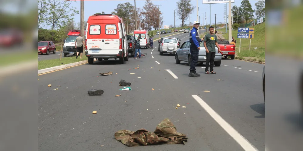 Grave acidente com resultado de morte aconteceu na Visconde de Taunay