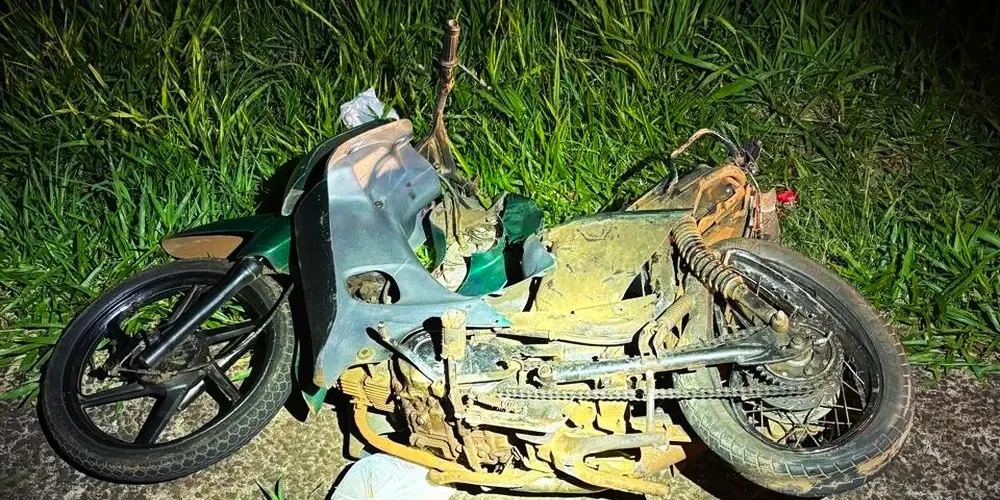 Veículo conduzido pelo motociclista que entrou em óbito