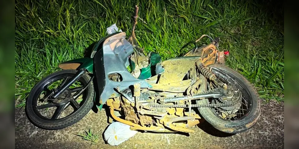 Veículo conduzido pelo motociclista que entrou em óbito