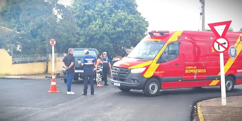 Equipes do Corpo de Bombeiros foram acionadas para o local da ocorrência