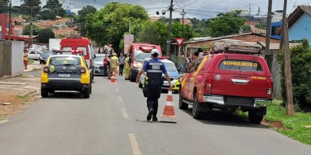 Samu e Siate prestaram socorro à vítima