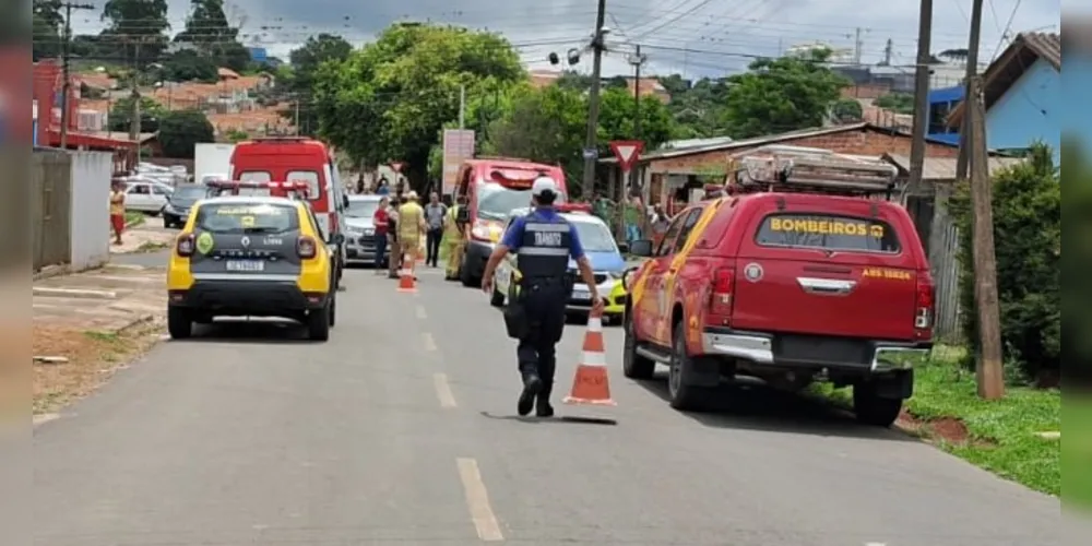 Samu e Siate prestaram socorro à vítima