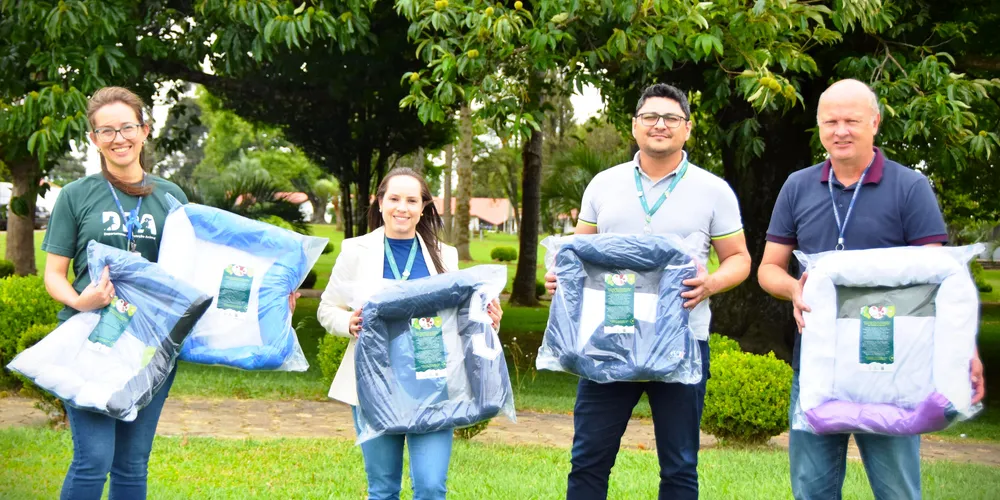 Materiais também serão doados para o distrito de Entre Rios, Guarapuava e Pinhão