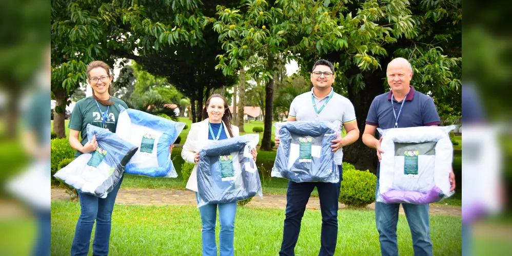 Materiais também serão doados para o distrito de Entre Rios, Guarapuava e Pinhão