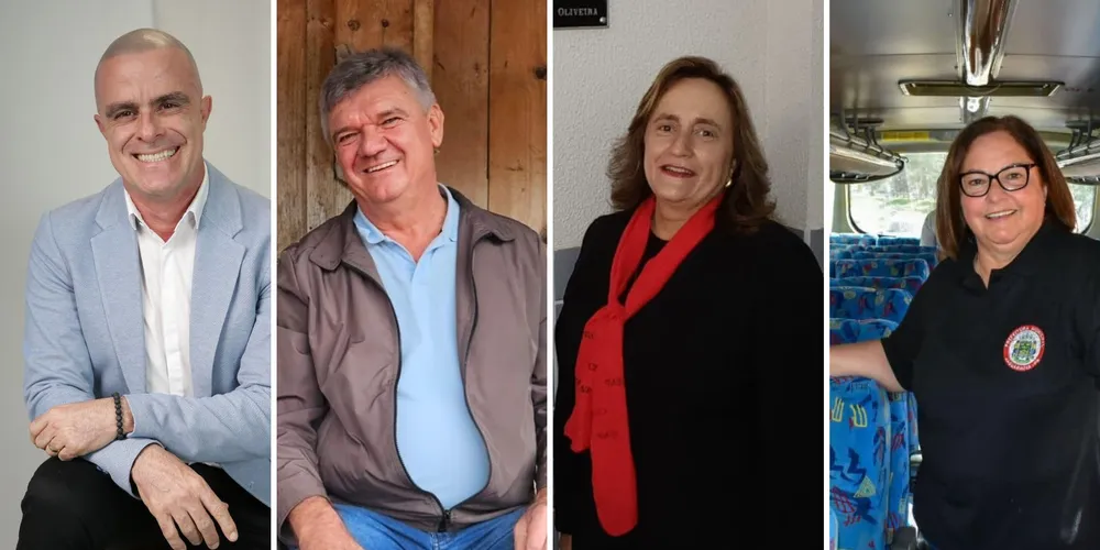 A atual prefeita Alcione Lemos (PP) busca a reeleição, enfrentando Juca Sloboda (PL), Graciane Cava (NOVO) e Roberto da Farmácia (PODEMOS)