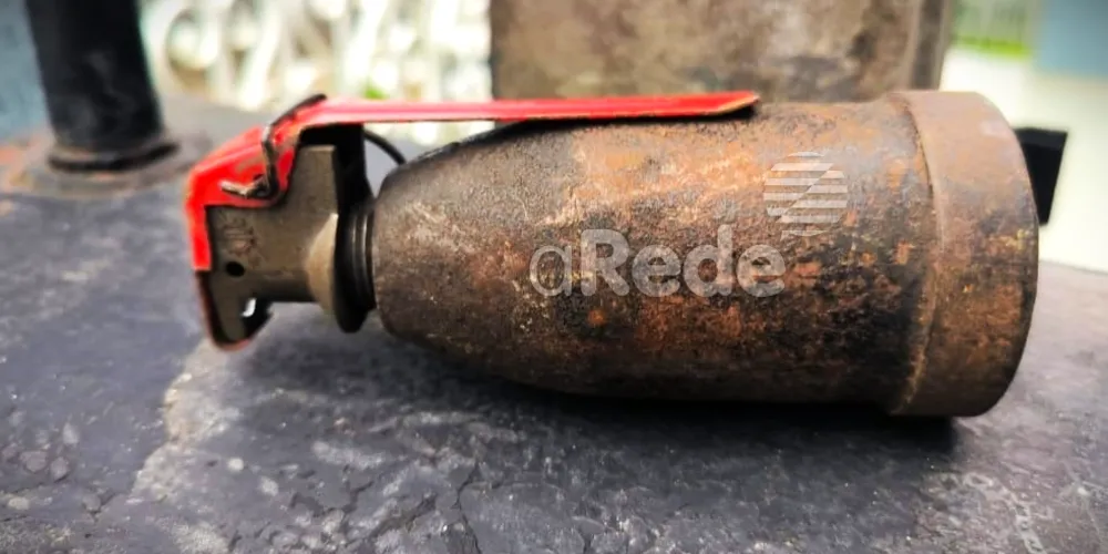 Objeto era uma Granada Padrão EB Modelo M1 e foi encaminhado a Curitiba