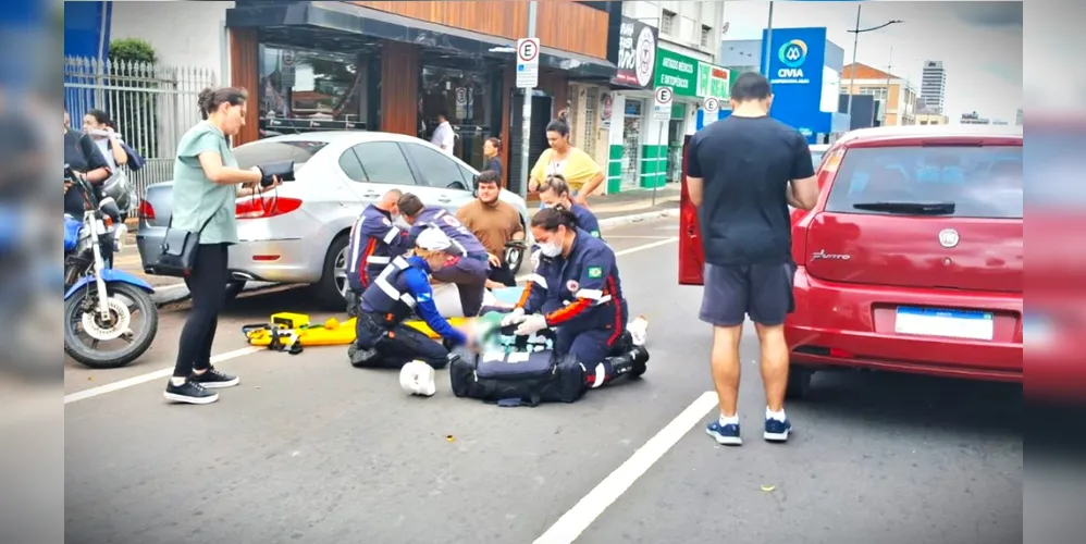 Acidente aconteceu na tarde desta sexta-feira (29)