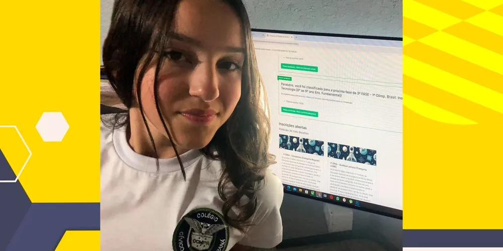 Estudante disputará a final no dia 22 de novembro