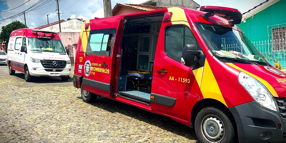 Equipes dos Bombeiros e do Samu foram acionadas