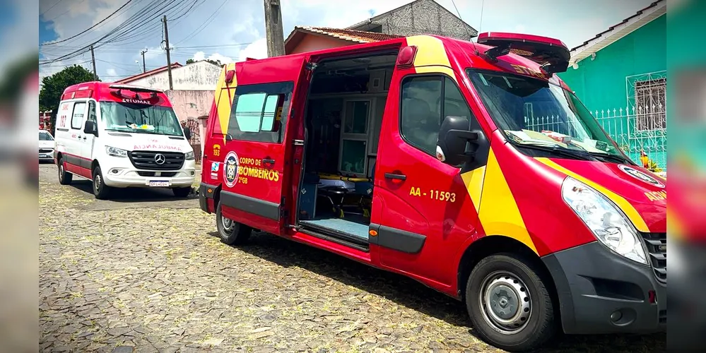 Equipes dos Bombeiros e do Samu foram acionadas