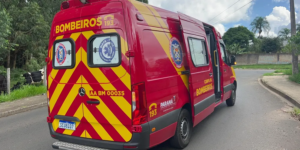 Siate foi acionado para o socorro à vítima