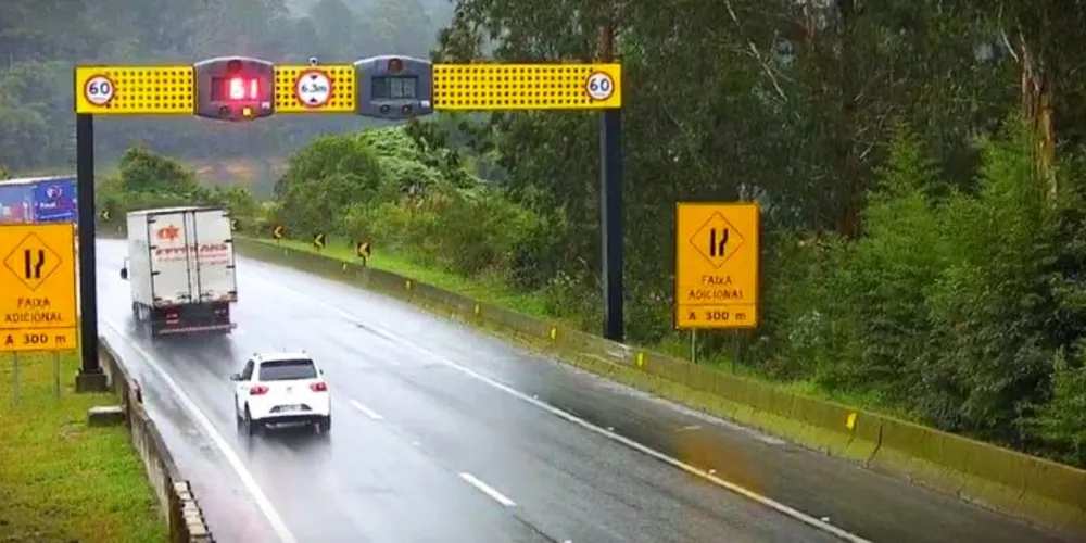 Aferição de radar acontecerá no sentido sul da rodovia