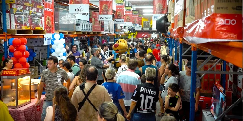 Evento acontecerá na rua Victor de Meireles, no depósito central da Lojas MM