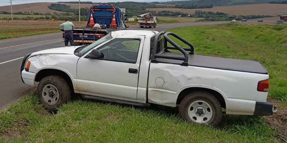 Acidente aconteceu no KM 186 da rodovia