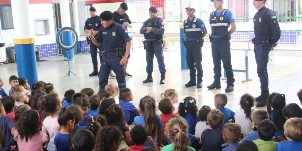Ação aconteceu no CMEI Isaak Alfred Schilklaper, no Cará-Cará