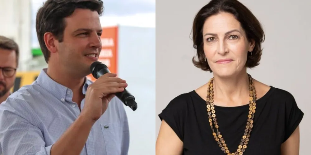 Os candidatos Eduardo Pimentel e Cristina Graeml se preparam para a disputa acirrada no segundo turno em Curitiba