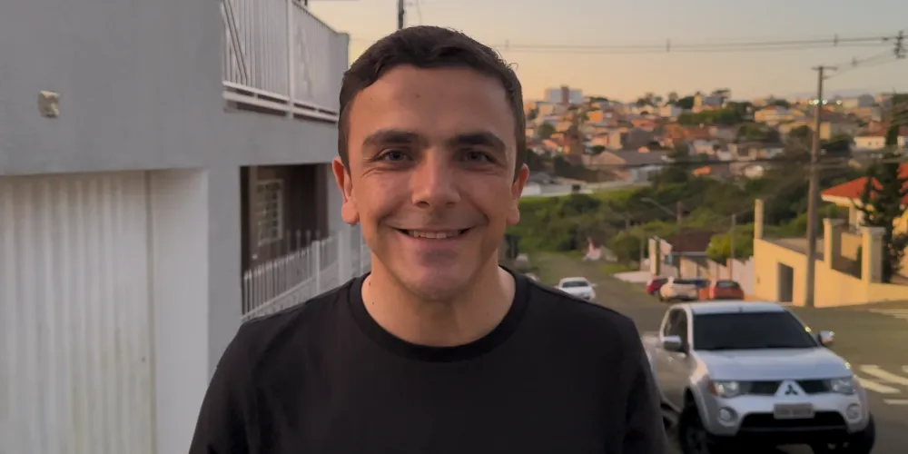 Aliel Machado foi um dos candidatos a Prefeitura de Ponta Grossa no primeiro turno