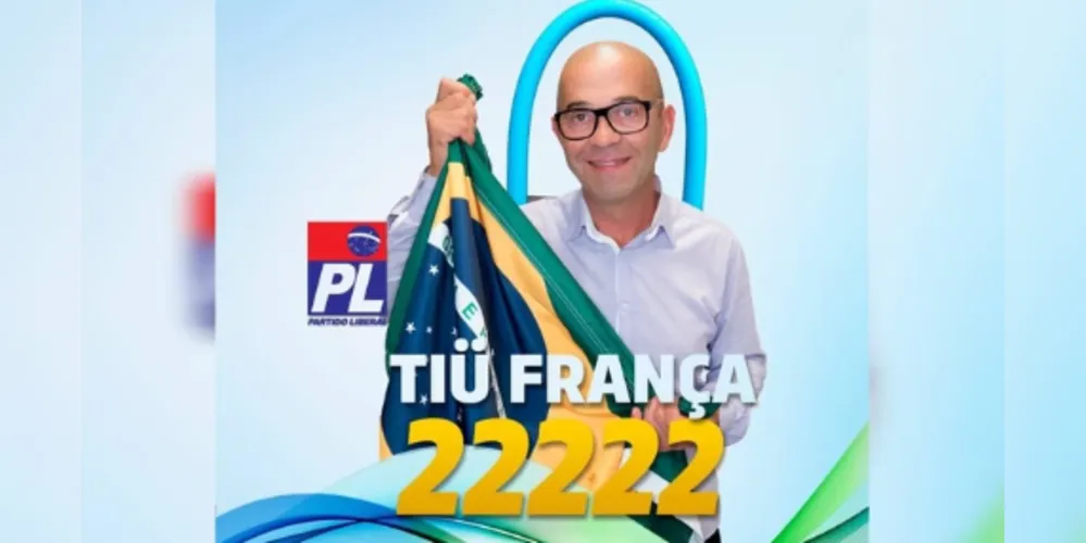 Francisco foi candidato a vereador em 2020