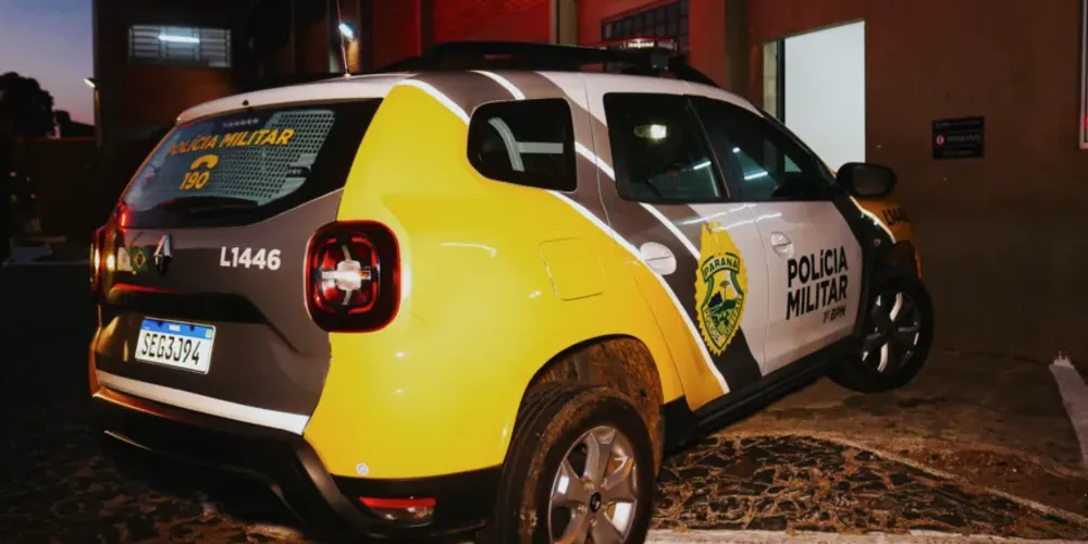 Equipe policial fez a condução para a delegacia da Polícia Civil