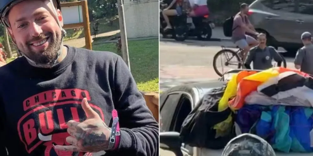 Lucas despencou e morreu ao atingir o térreo