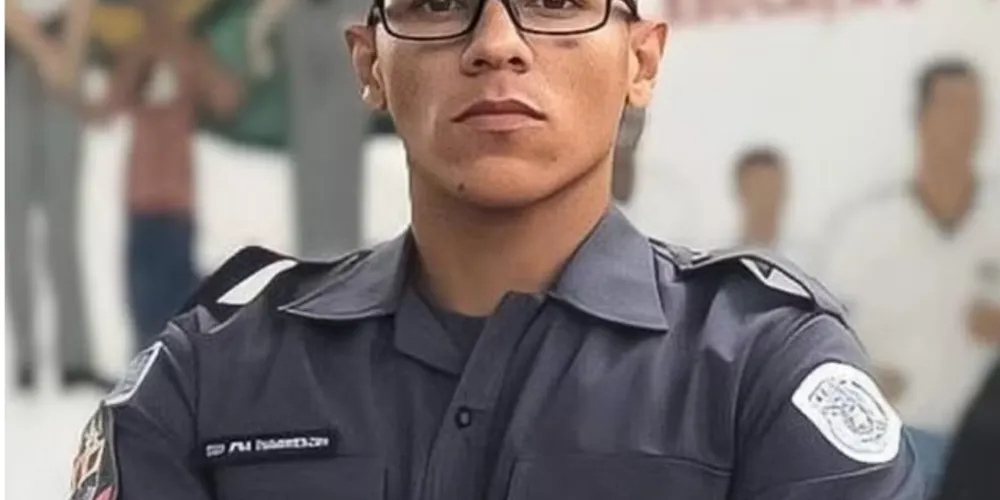 Soldado Henry Harrison da Silva, da Polícia Militar, que morreu eletrocutado em atendimento a ocorrência