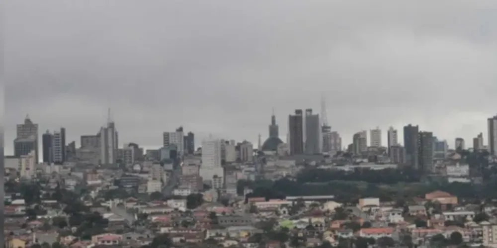 A mínima esperada é de 13°C