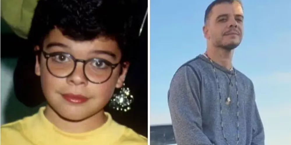 João Rebello, ator mirim na novela VAMP