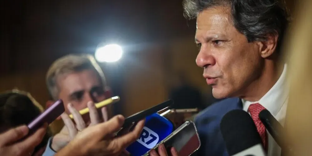 Na foto, ministro da Fazenda, Fernando Haddad (PT)