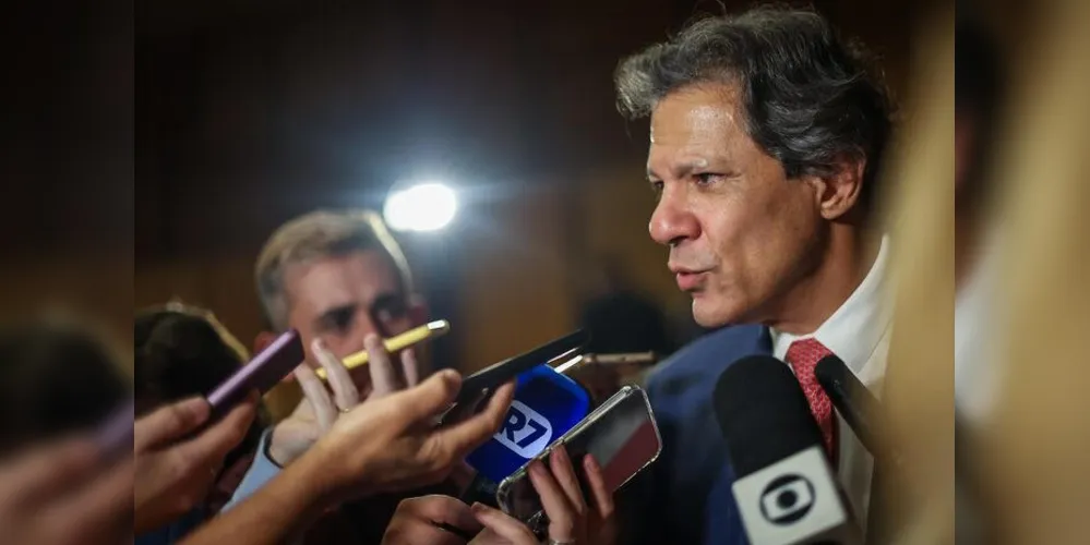 Na foto, ministro da Fazenda, Fernando Haddad (PT)