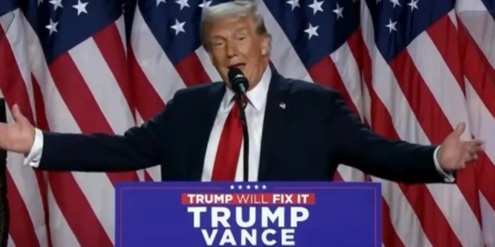 Trump considerou que os norte-americanos lhe deram “um mandato poderoso e sem precedentes”