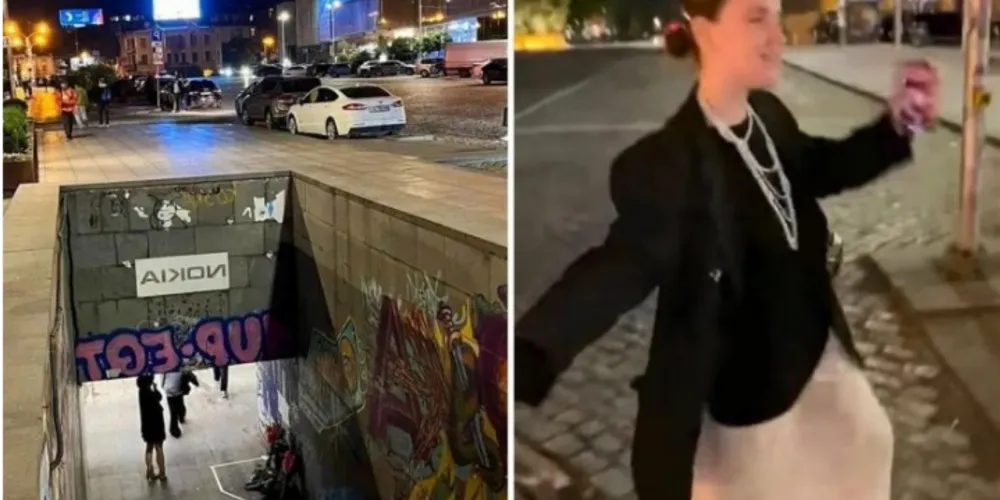 Jovem russa morreu após cair em entrada de metrô enquanto gravava vídeo