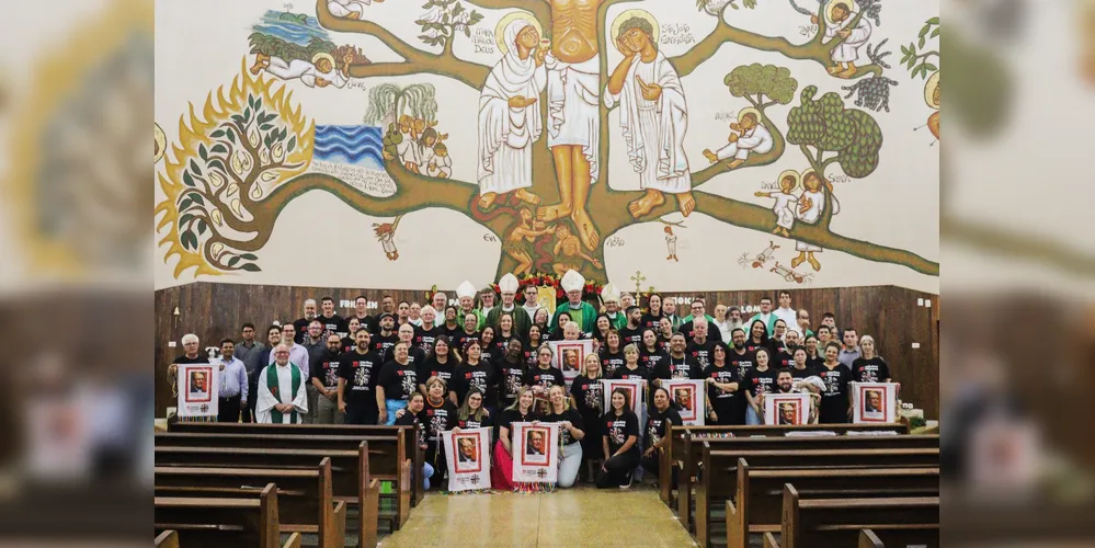 Missa foi celebrada no Santuário de Nossa Senhora Aparecida