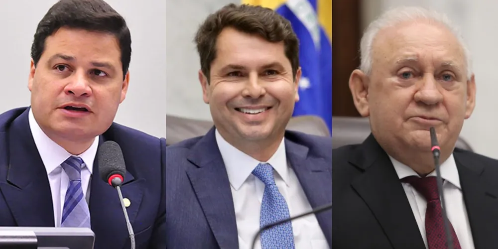Sandro, Alexandre e Ademar são os responsáveis pelo repasse