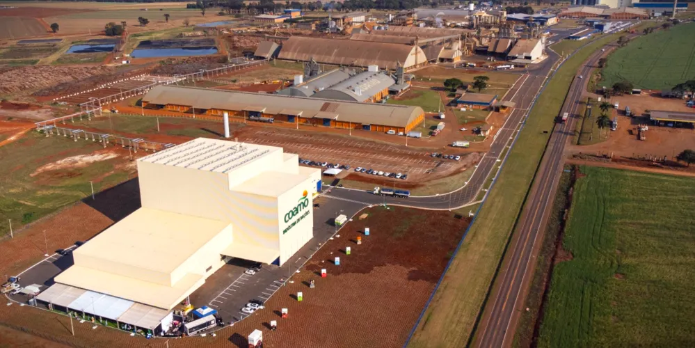 Fábrica da Coamo que foi beneficiada fica em Campo Mourão