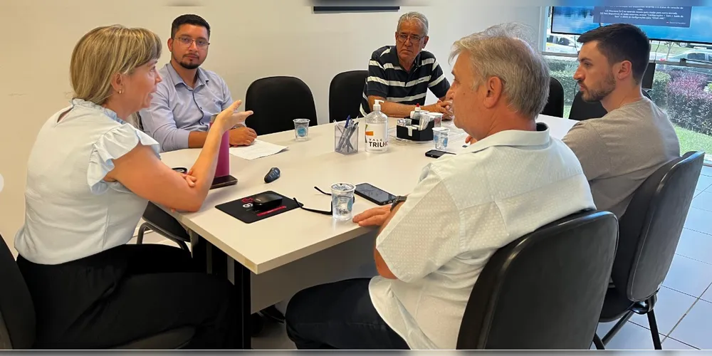 A comitiva foi composta pelos vereadores Tiago Correa (PV) e Ivanir Paulo Prolo (PP)