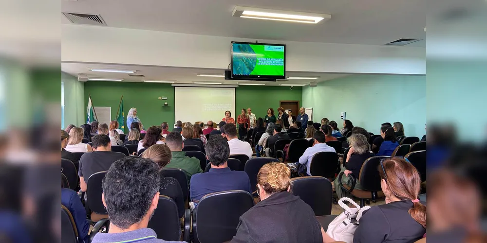 Evento foi realizado na Escola de Saúde Pública do Paraná, em Curitiba