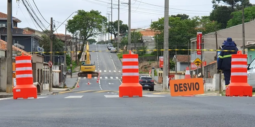 Previsão é que os serviços sejam finalizados em três dias