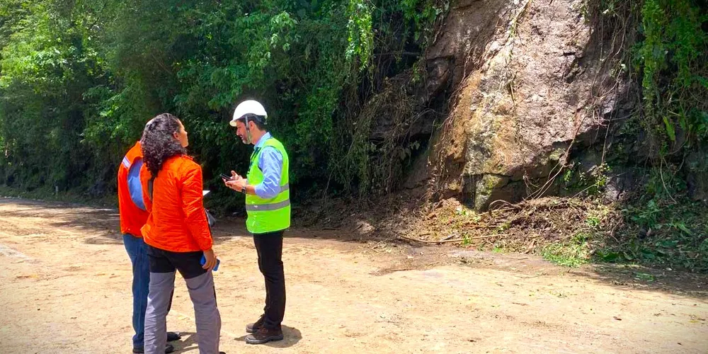 Ocorrência aconteceu no km 43 da rodovia, em Morretes