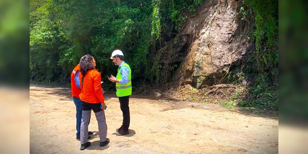 Ocorrência aconteceu no km 43 da rodovia, em Morretes