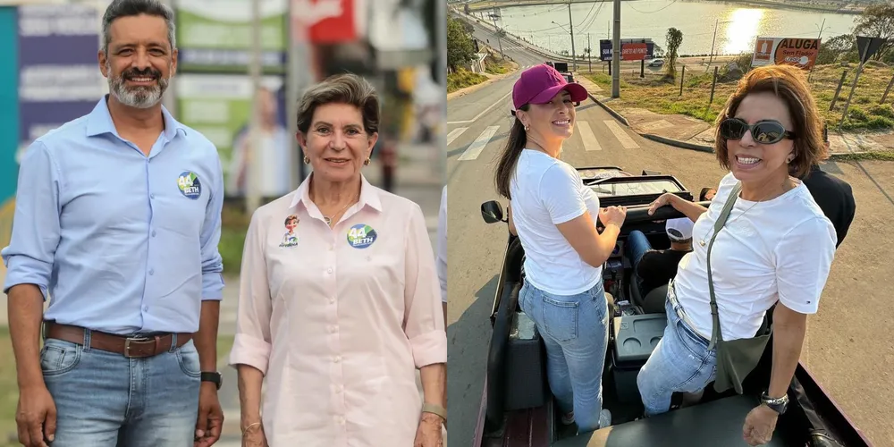 Candidatas fizeram ampla campanha nas redes sociais e nas ruas da cidade
