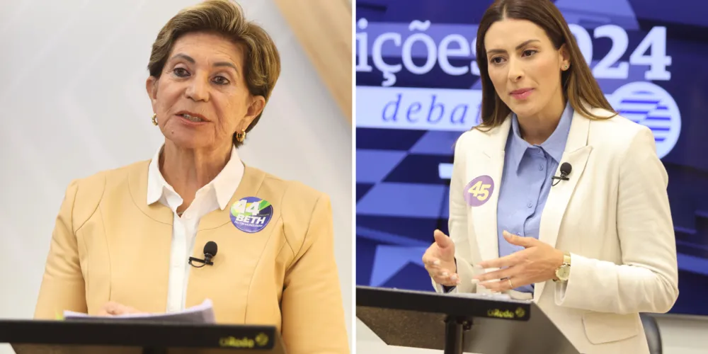 Elizabeth Schmidt (União) e Mabel Canto (PSDB) disputam a Prefeitura de Ponta Grossa