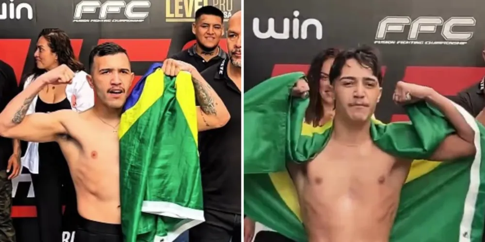 Os irmãos Rickson e Riran Zenidim lutaram no Fusion Fighting Championship 83 (FFC 83)