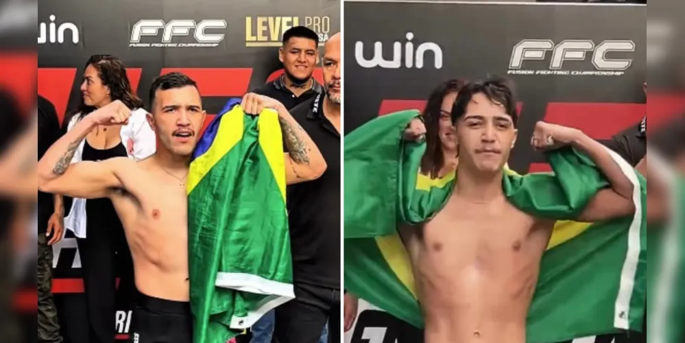 Os irmãos Rickson e Riran Zenidim lutaram no Fusion Fighting Championship 83 (FFC 83)